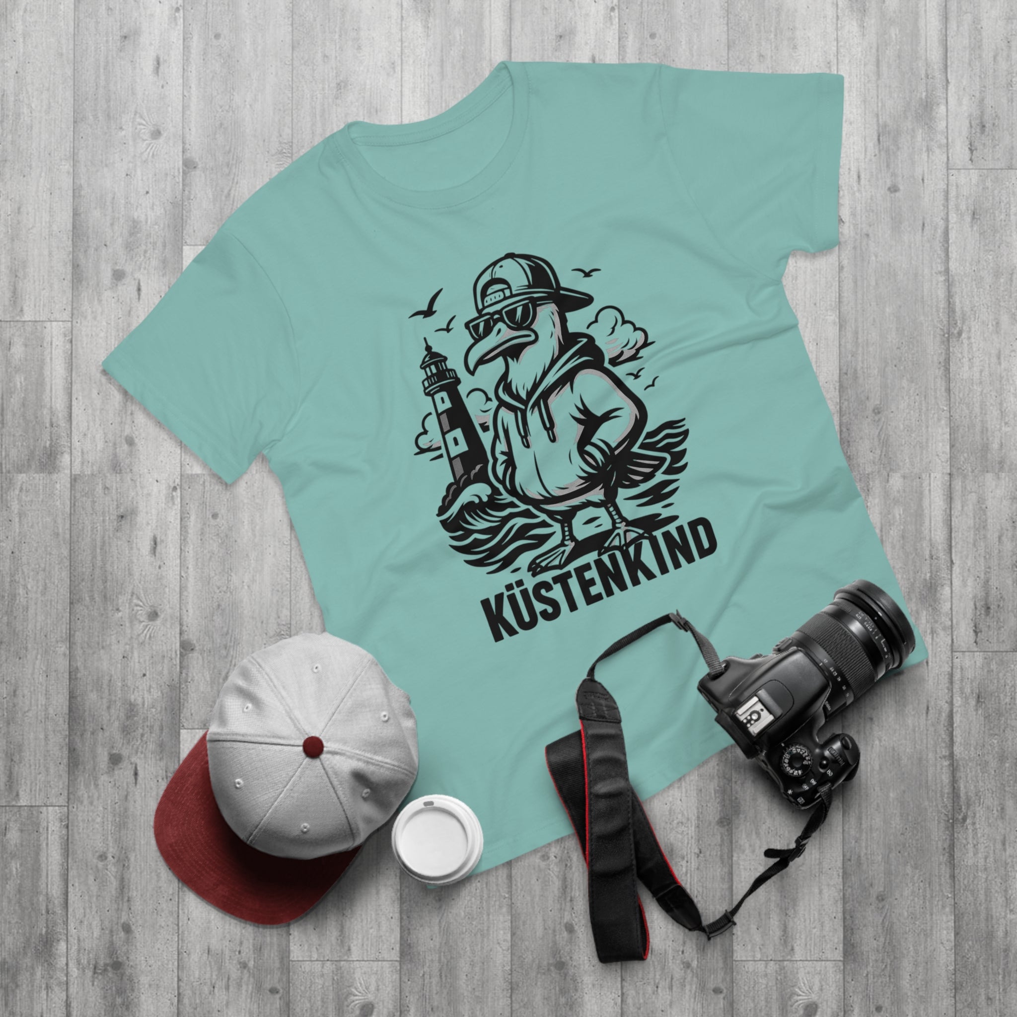 Küstenkind | T-Shirt Herren | Nordisch. Frei. Echt.