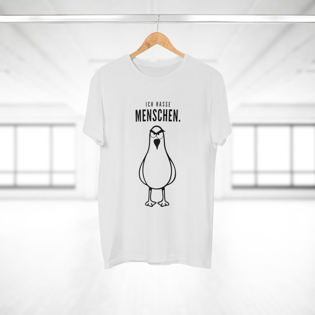 ICH HASSE MENSCHEN - Cooles Anti-Social Shirt – Für alle, die Ruhe mehr lieben als Menschenmengen