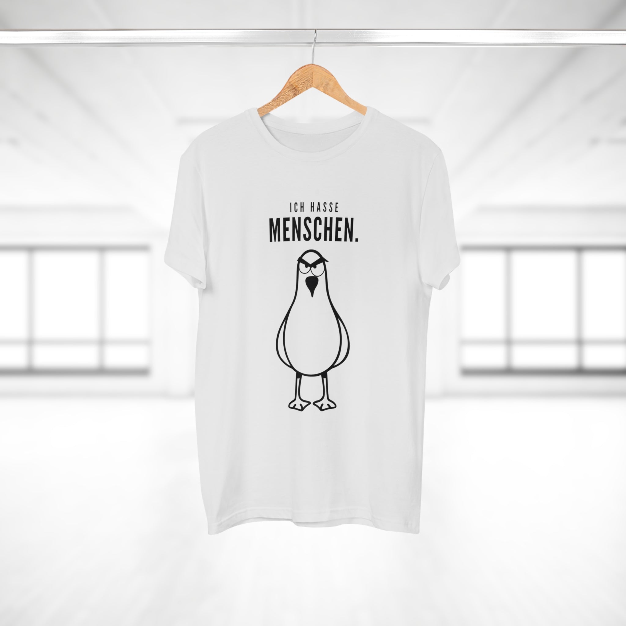 ICH HASSE MENSCHEN - Cooles Anti-Social Shirt – Für alle, die Ruhe mehr lieben als Menschenmengen
