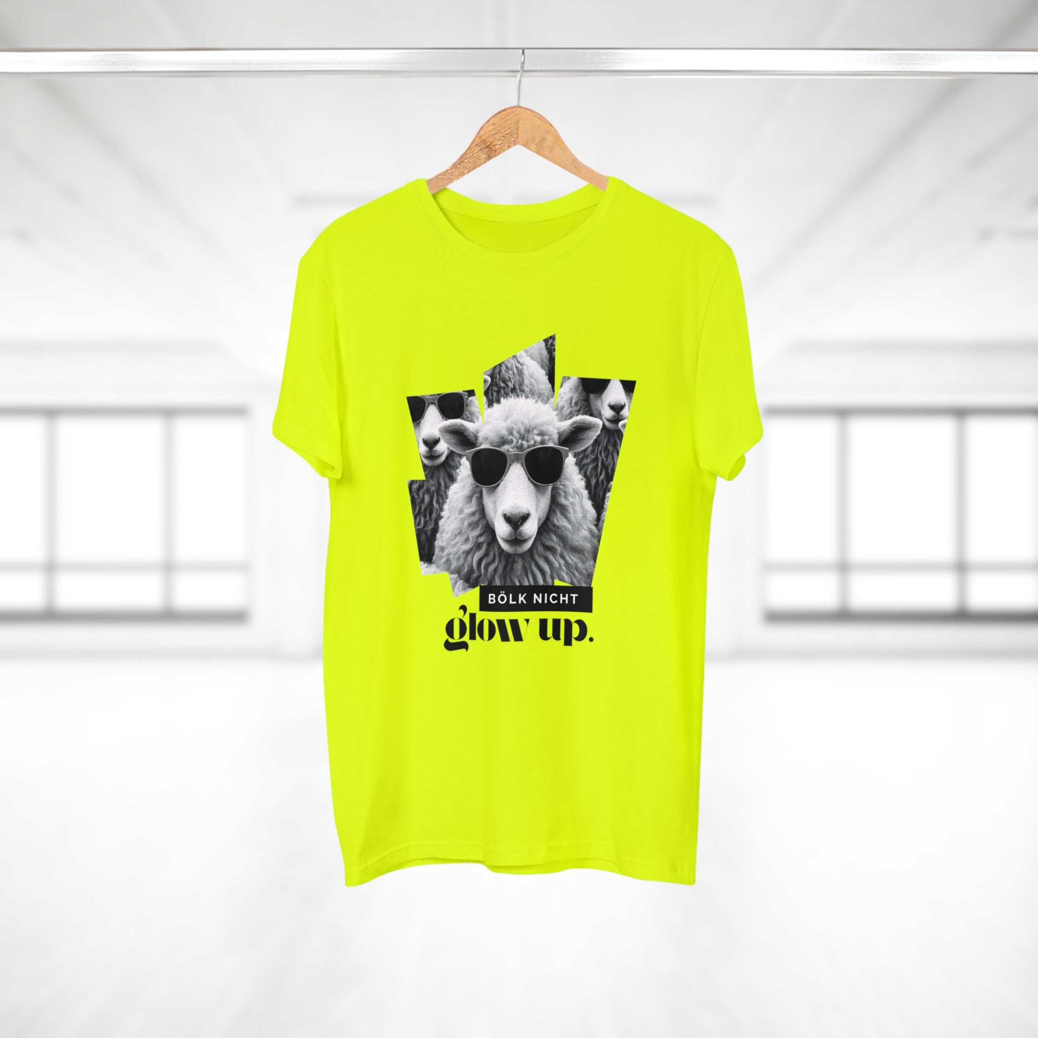 BÖLK NICHT. GLOW UP - Sarkasmus trifft Selfcare – T-Shirt mit Statement