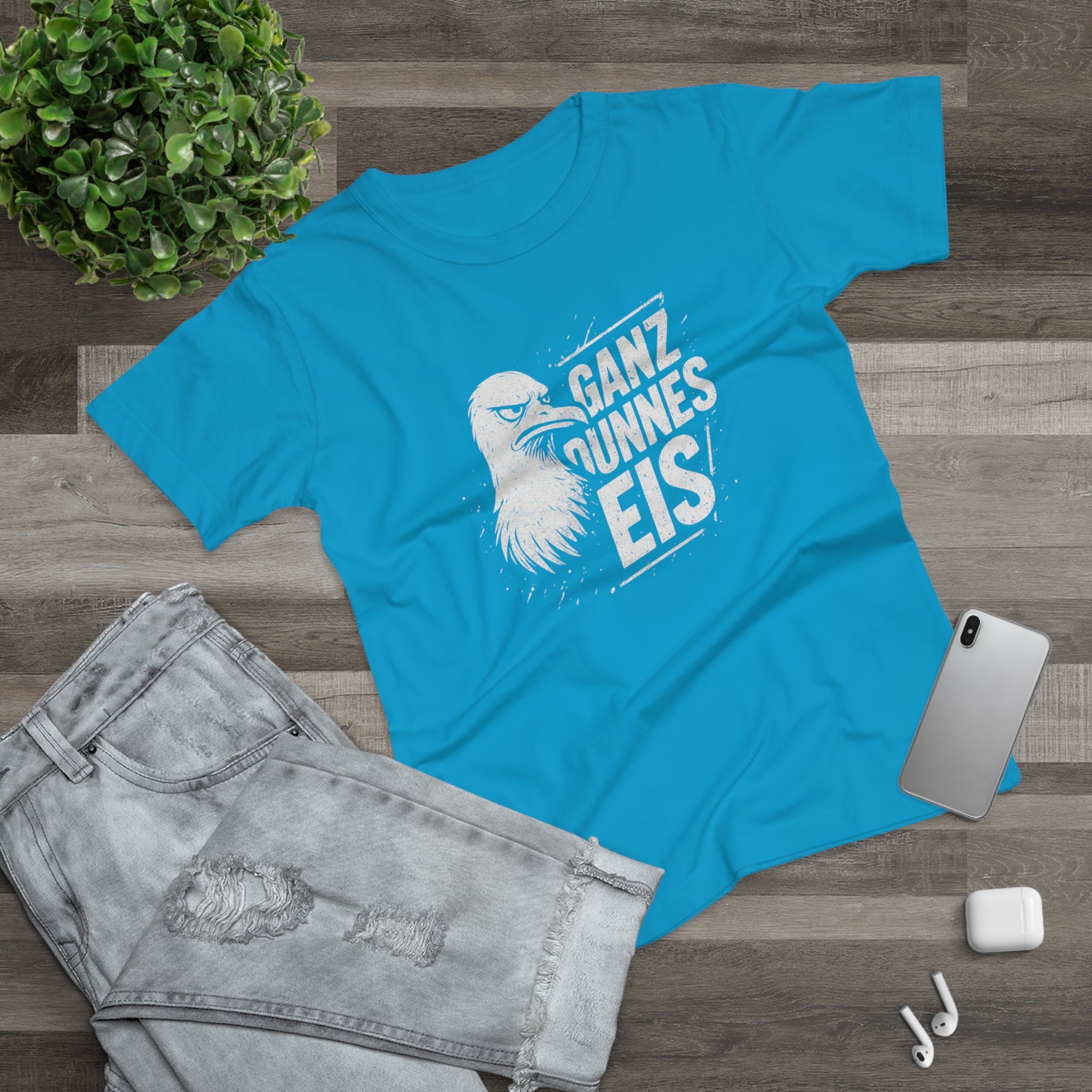 Ganz dünnes Eis | T-Shirt Damen | Ehrlich. Frech. Nordisch