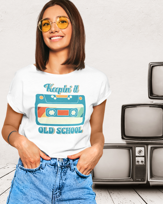 keepin’ it old school - Women's Shirt