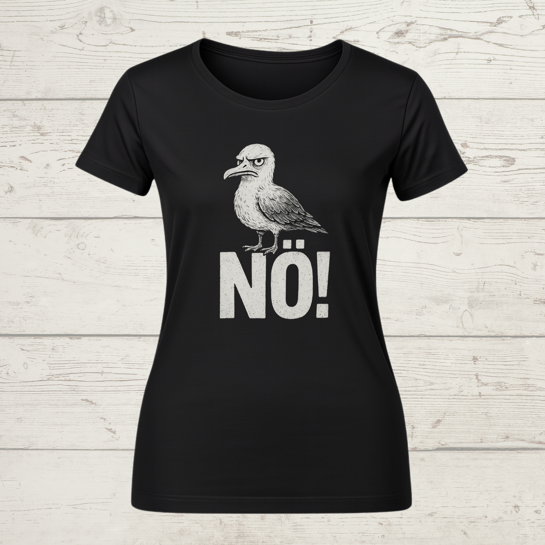 Nö! |T-Shirt Damen | Kurz. Klar. Nordisch.
