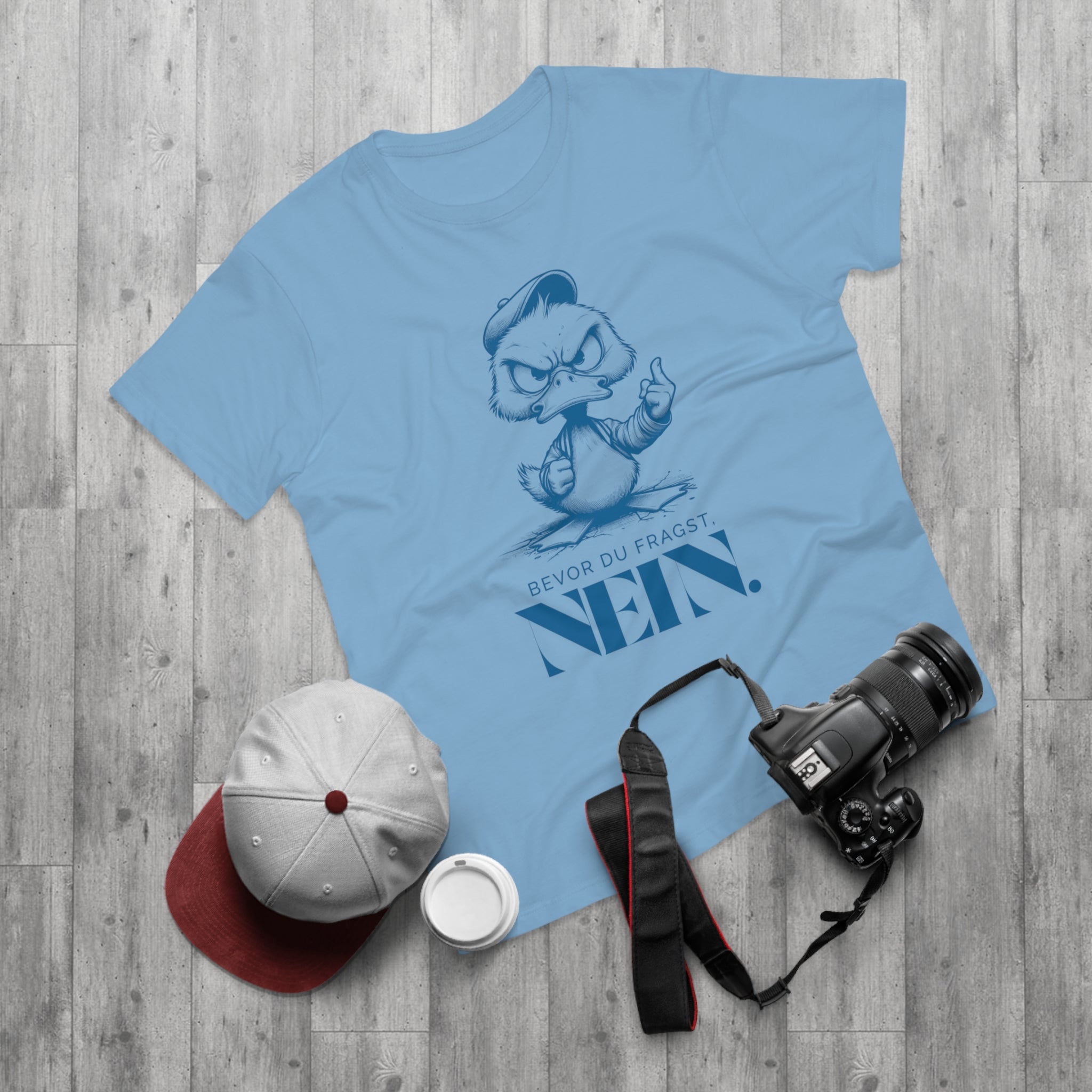 BEVOR DU FRAGST, NEIN! - Statement Shirt – Freches T-Shirt für starke Persönlichkeiten
