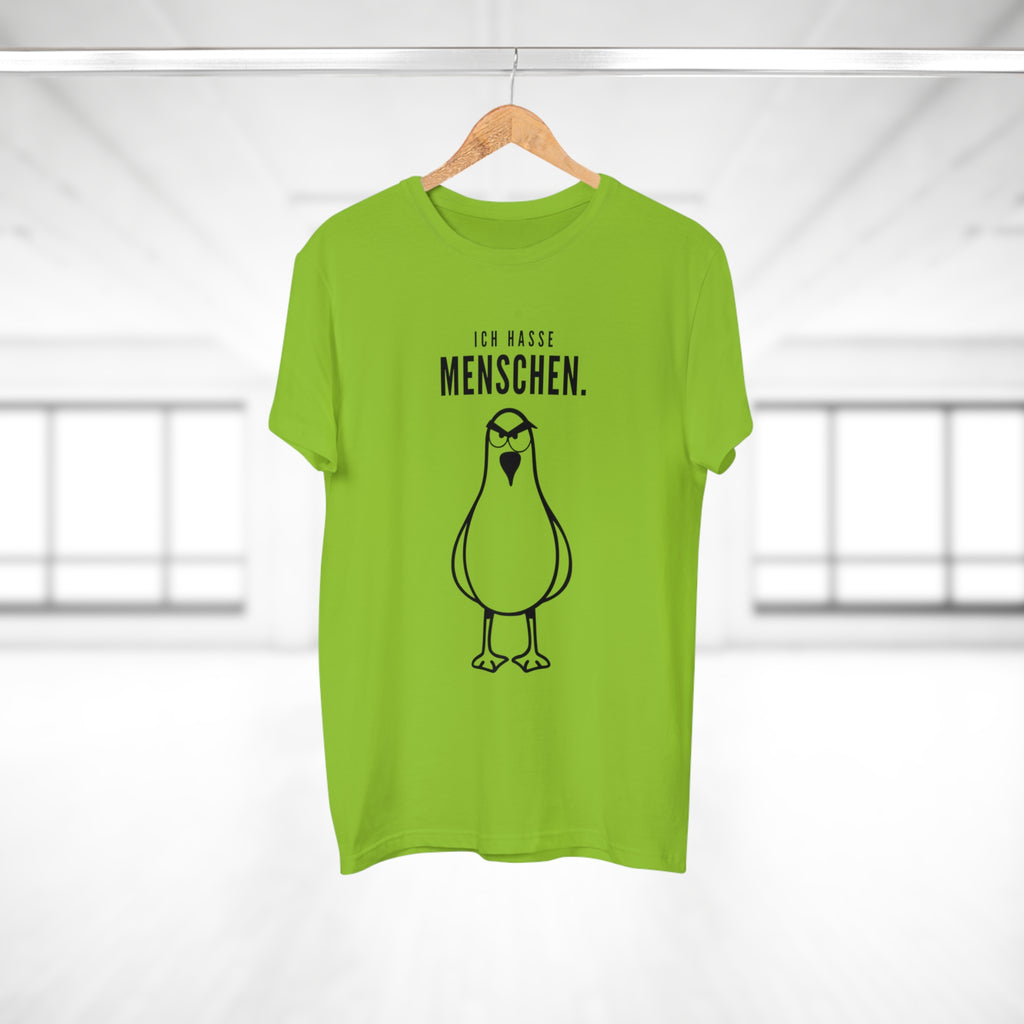 ICH HASSE MENSCHEN - Cooles Anti-Social Shirt – Für alle, die Ruhe mehr lieben als Menschenmengen