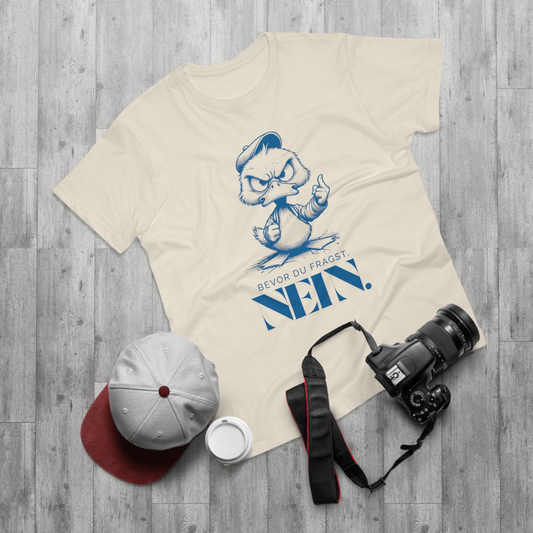 BEVOR DU FRAGST, NEIN! - Statement Shirt – Freches T-Shirt für starke Persönlichkeiten