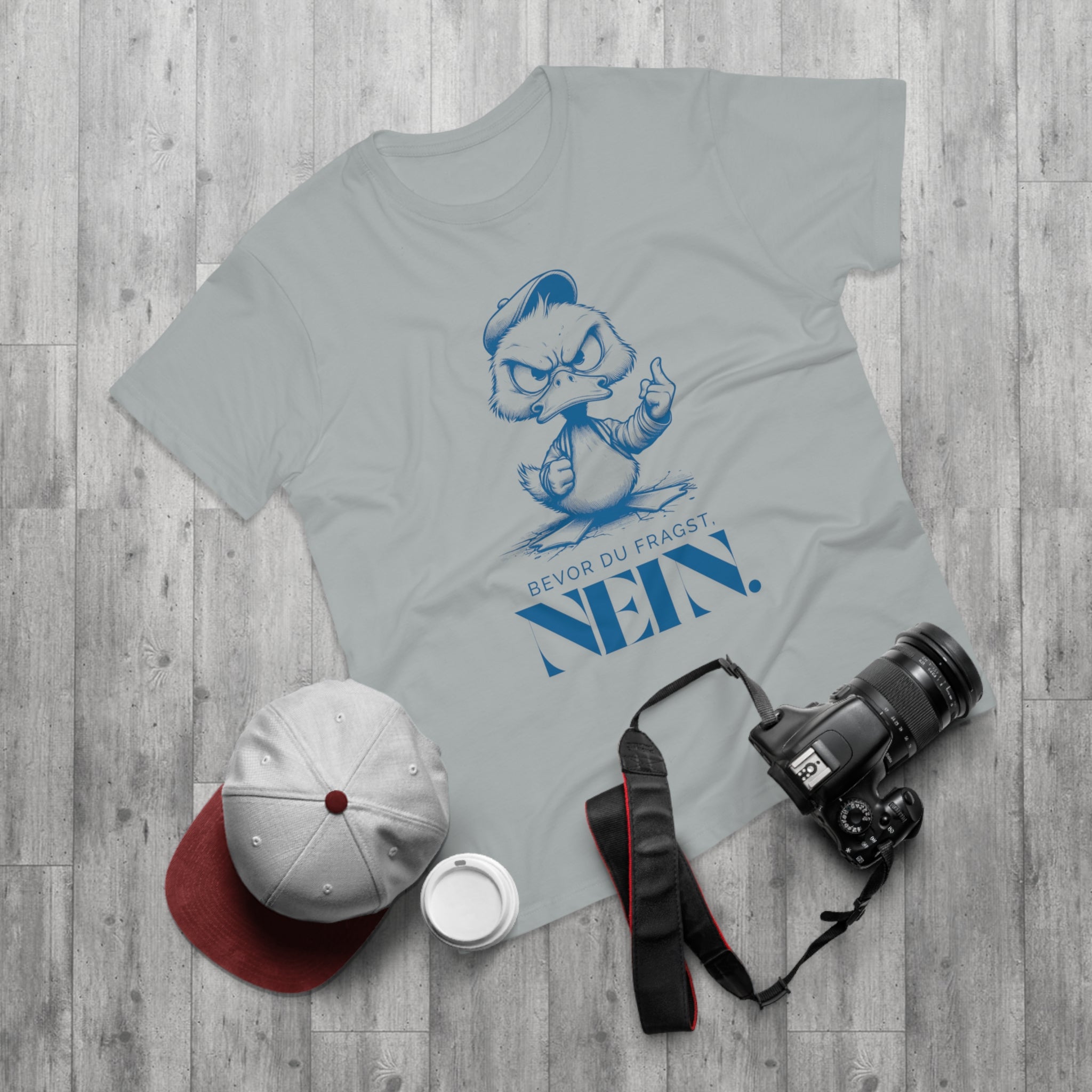 BEVOR DU FRAGST, NEIN! - Statement Shirt – Freches T-Shirt für starke Persönlichkeiten