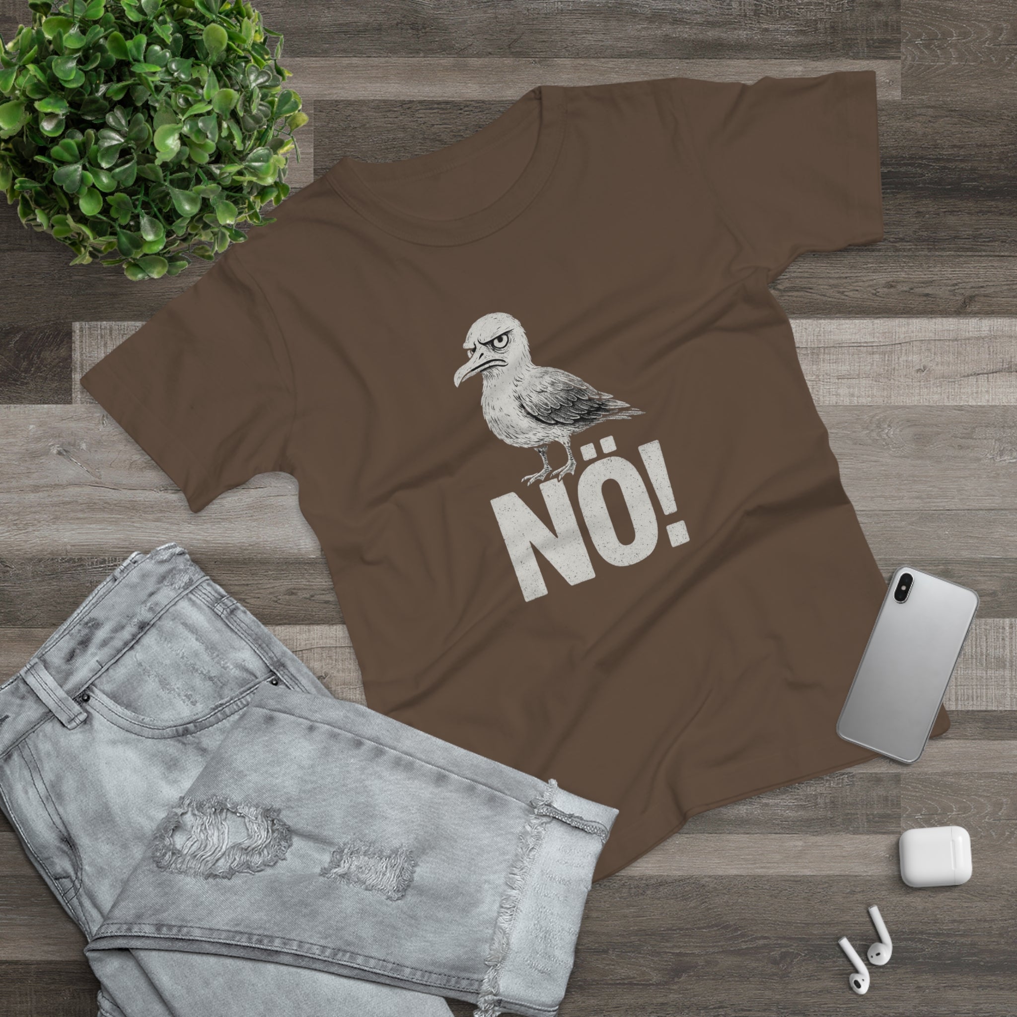 Nö! |T-Shirt Damen | Kurz. Klar. Nordisch.