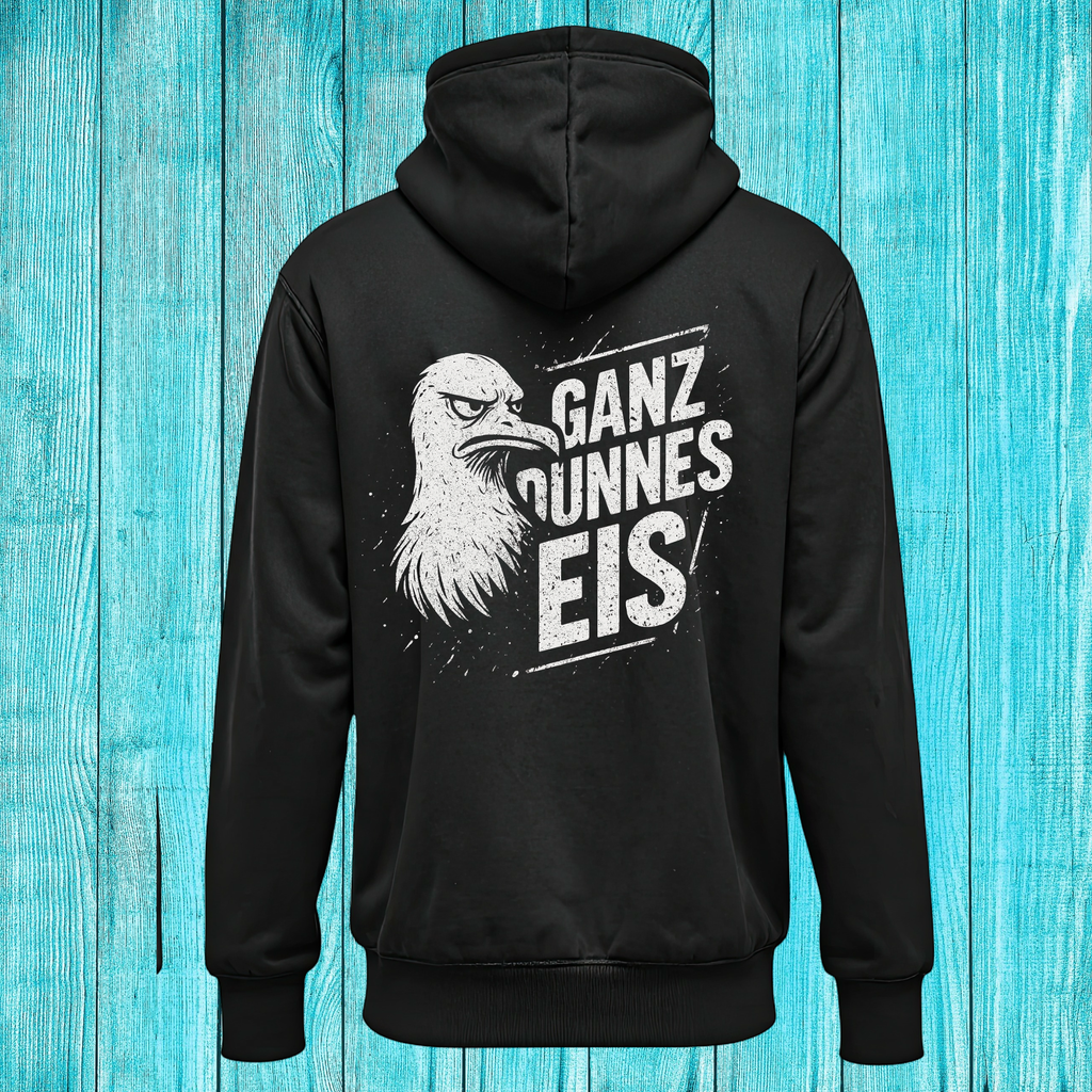 UNISEX HOODIE | GANZ DÜNNES EIS