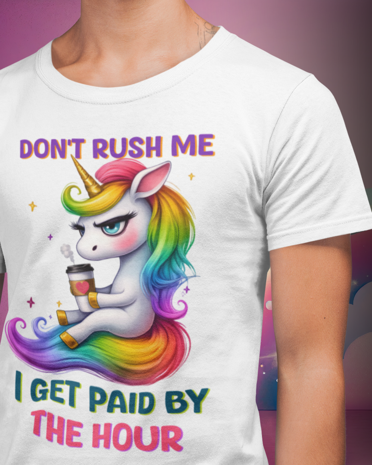 DON‘T RUSH ME - MEN SHIRT