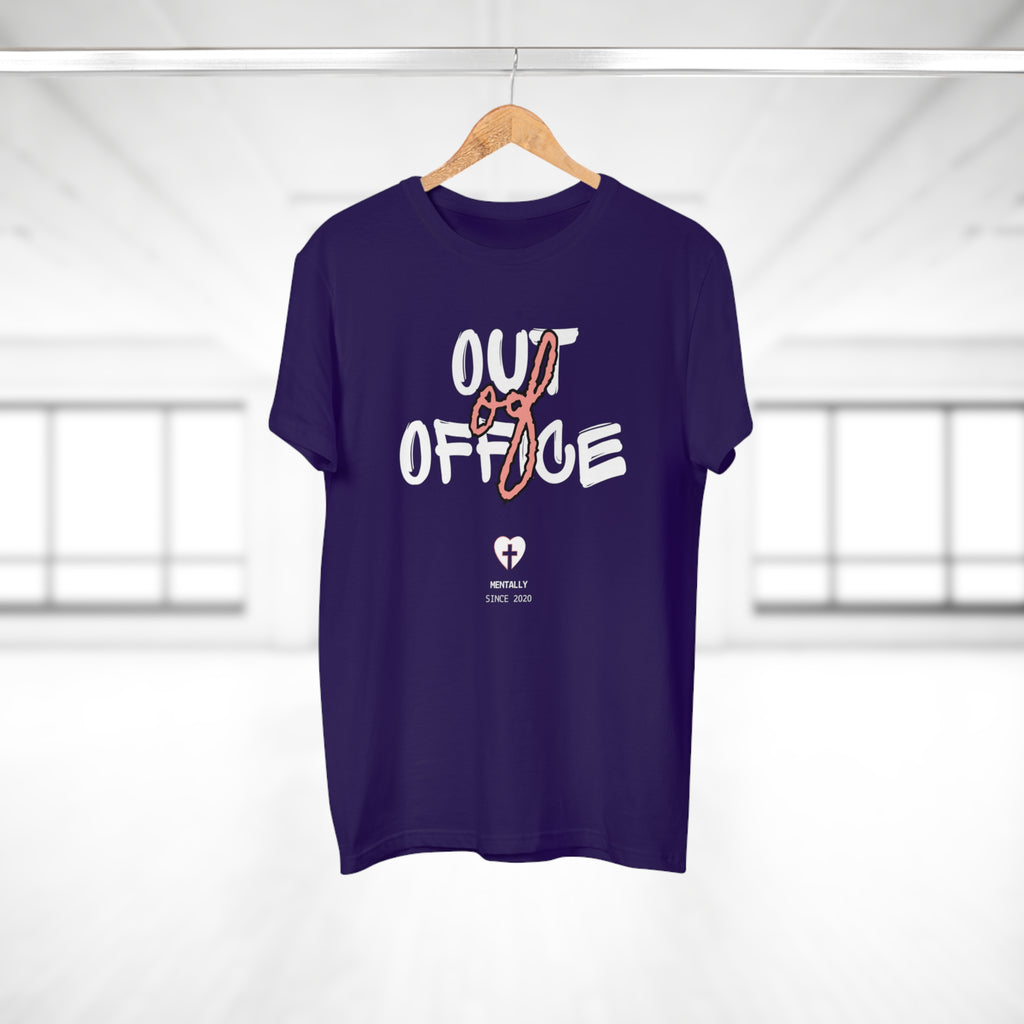 OUT OF OFFICE. MENTALLY SINCE 2020 - Lustiges Männer T-Shirt – Post-Pandemie Humor