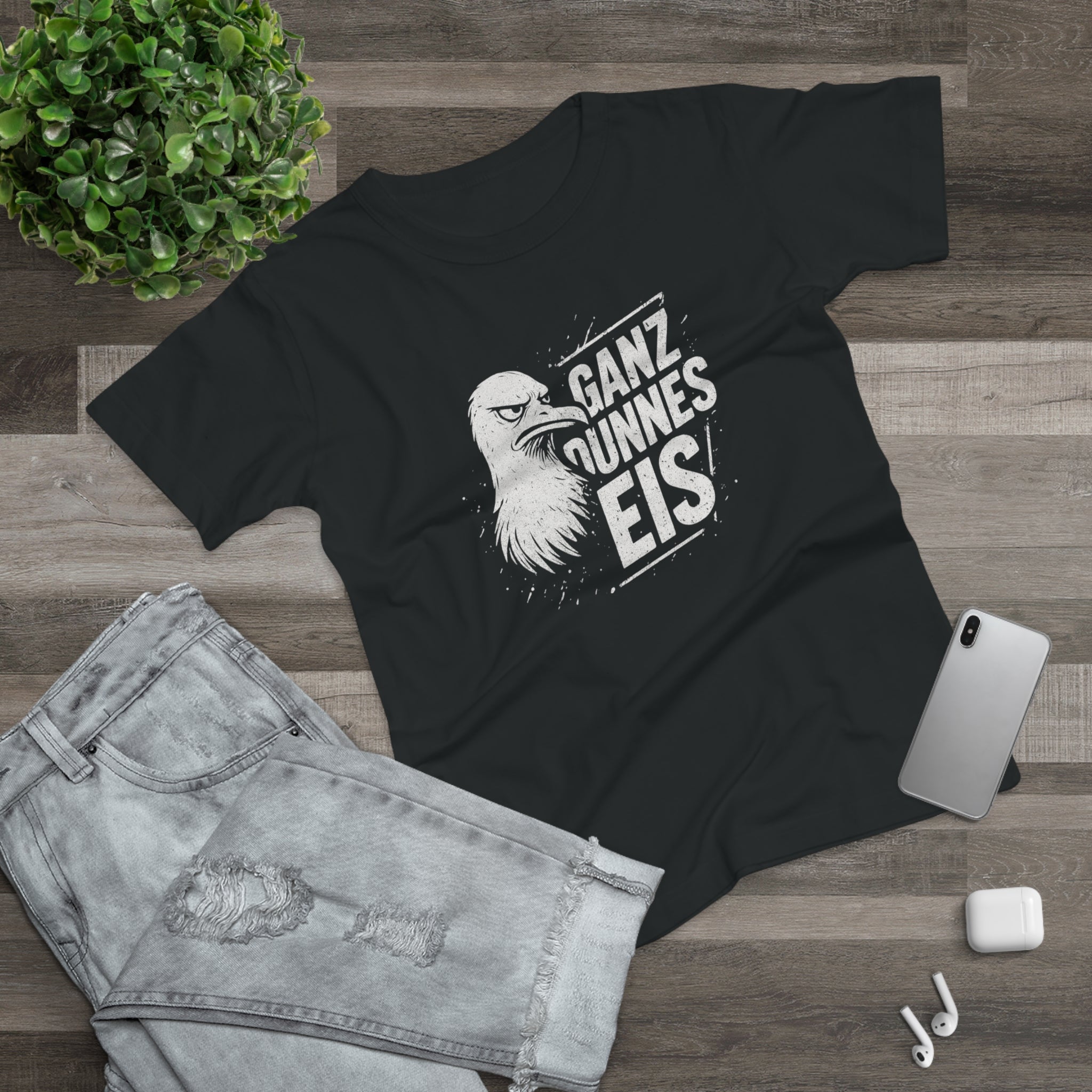 Ganz dünnes Eis | T-Shirt Damen | Ehrlich. Frech. Nordisch