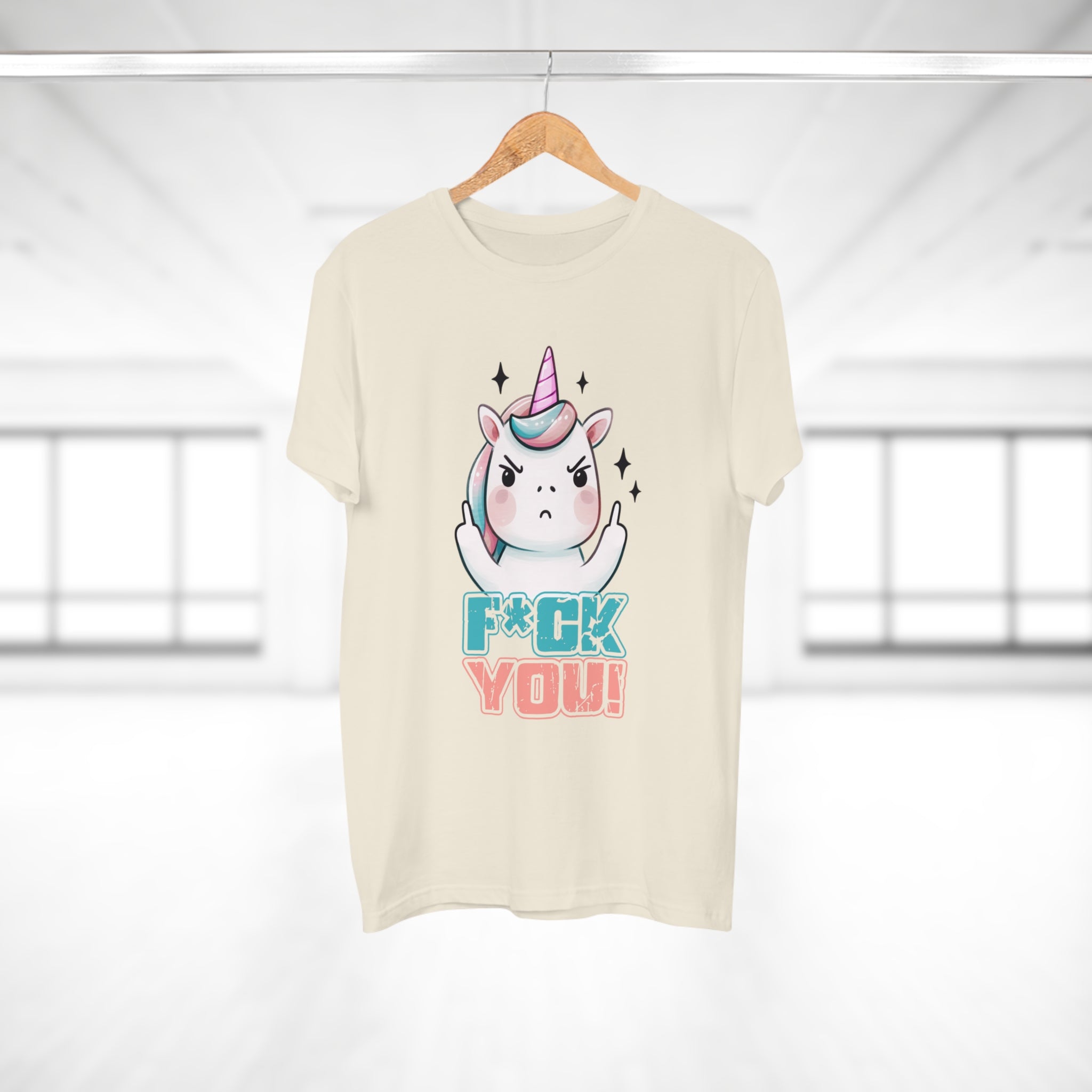F*CK YOU UNICORN Sarkastisches T-Shirt – Frech, rebellisch & garantiert nicht märchenhaft