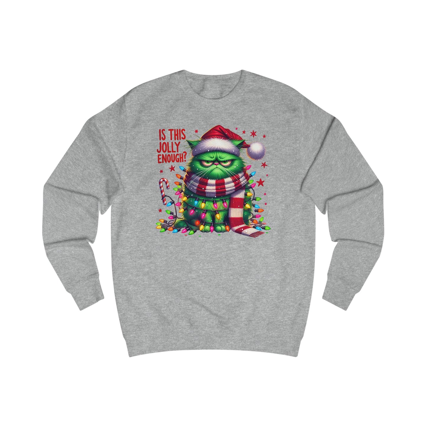 IS THIS JOLLY ENOUGH - UNISEX SWEATER