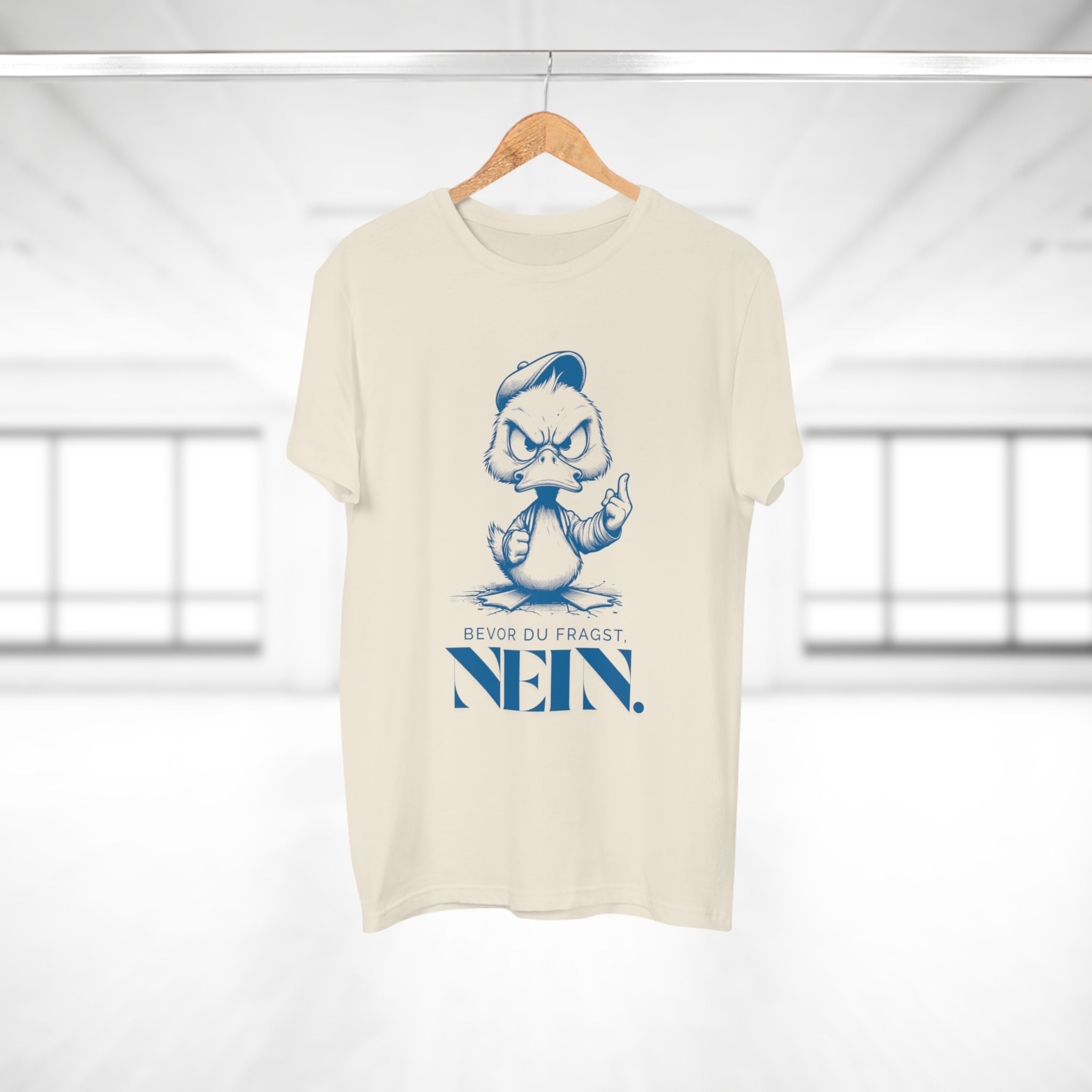 BEVOR DU FRAGST, NEIN! - Statement Shirt – Freches T-Shirt für starke Persönlichkeiten