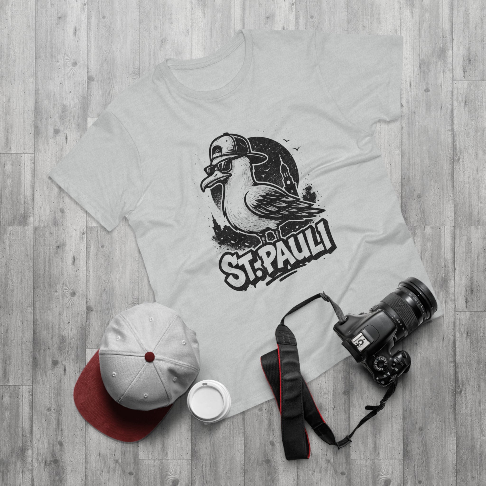 St. Pauli | T-Shirt | Herren – Kiezstyle mit Herz und Haltung