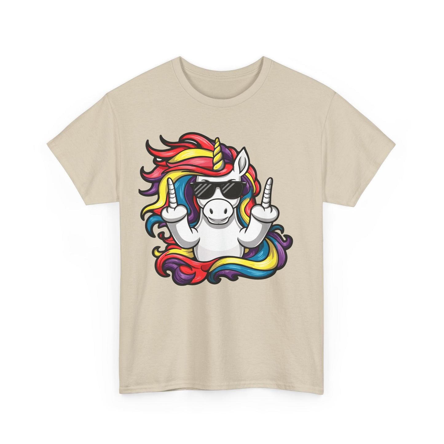 MIDDLEFINGER UNICORN - MEN SHIRT