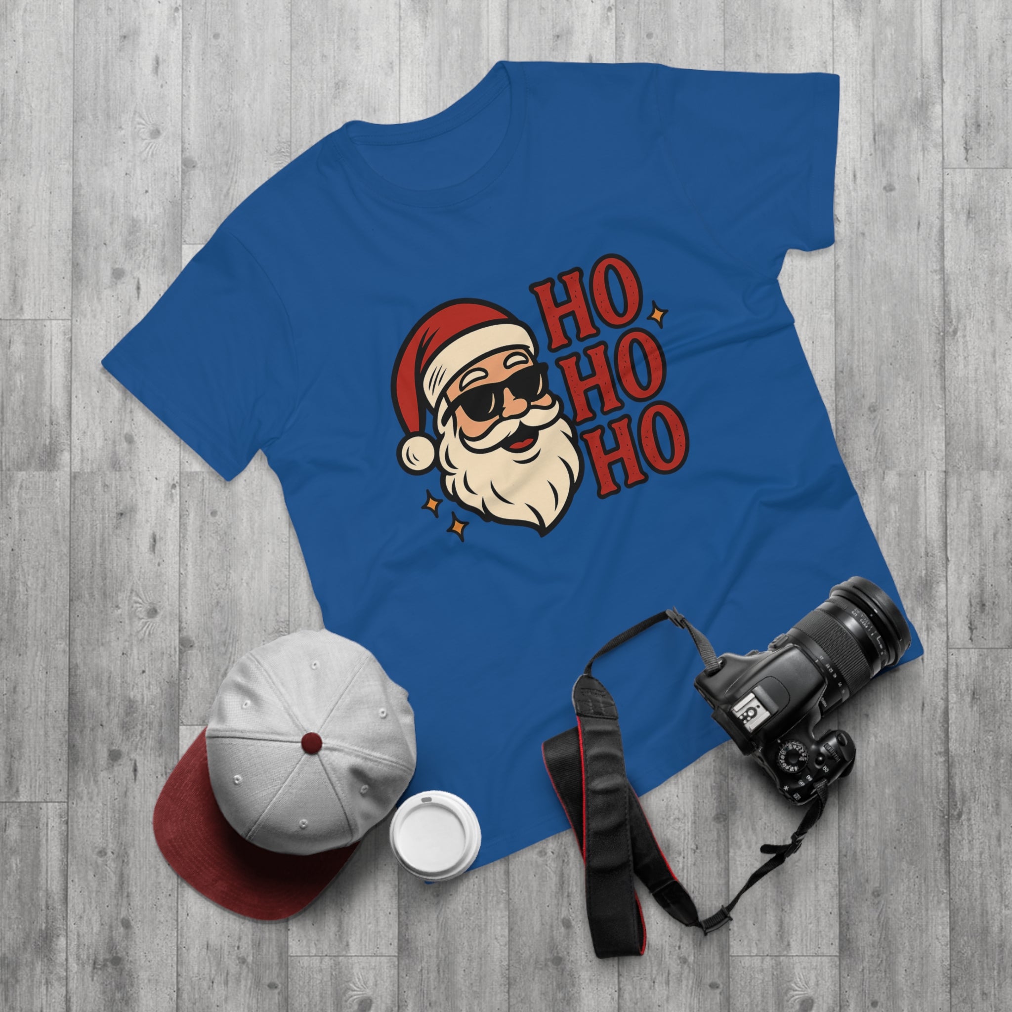 Santa Cool Men's T-Shirt, Christmas Shirt, Holiday Graphic Tee, Funny T-Shirt, Gift for Him, Casual Wear, Ho Ho Ho Tee