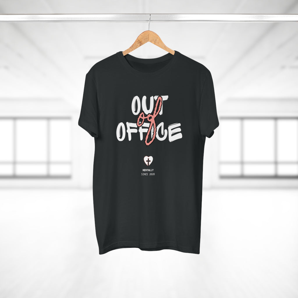 OUT OF OFFICE. MENTALLY SINCE 2020 - Lustiges Männer T-Shirt – Post-Pandemie Humor