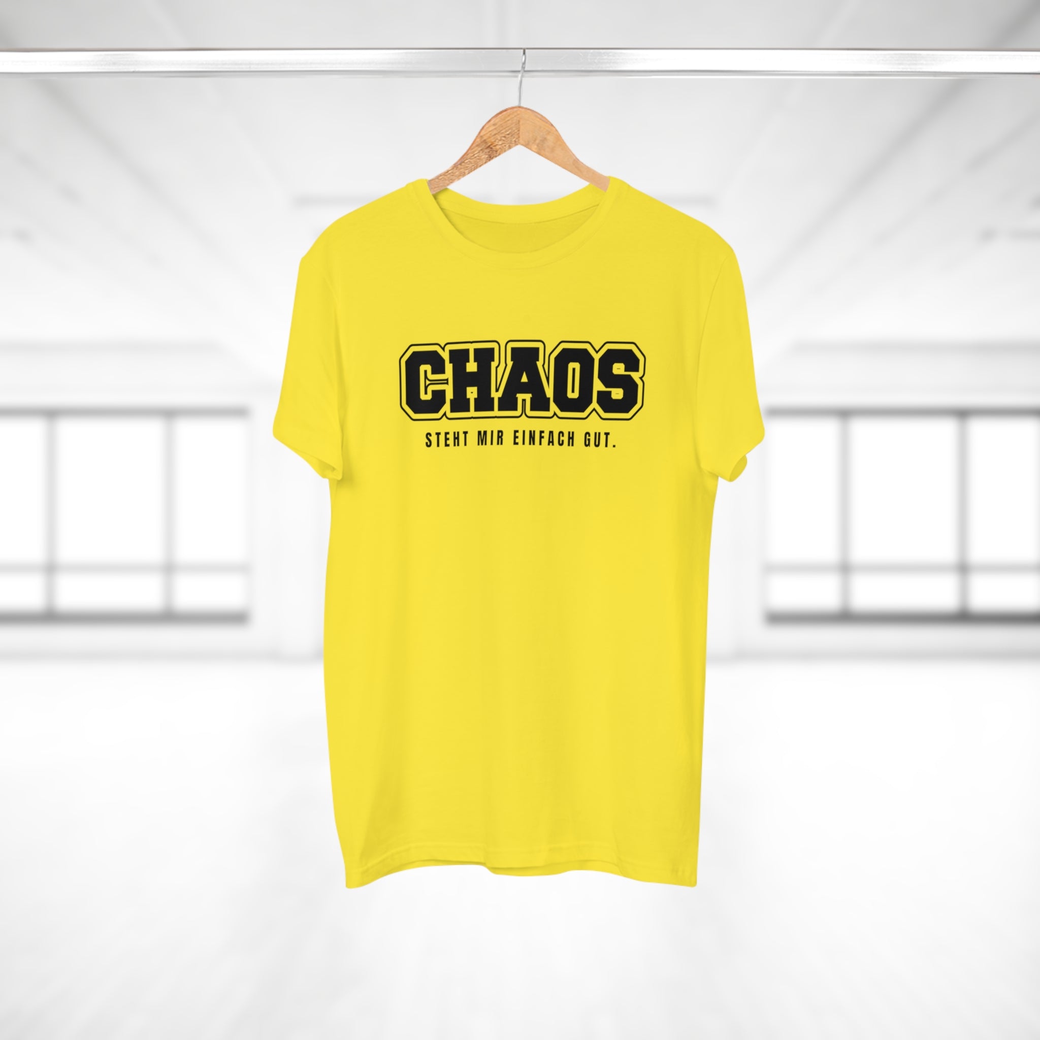 CHAOS. STEHT MIR EINFACH GUT. - Freches Statement Shirt für kreative Chaoten – Lässig, selbstbewusst & stylisch