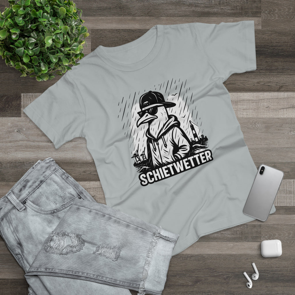 Schietwetter | T-Shirt Damen | Norddeutscher Humor trifft Style