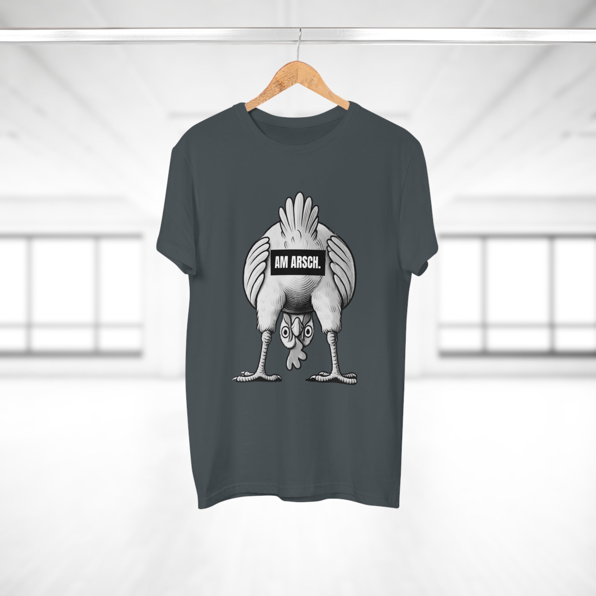 AM ARSCH - Freches Statement Shirt mit klarer Haltung – Lässig, direkt & nicht für Zartbesaitete