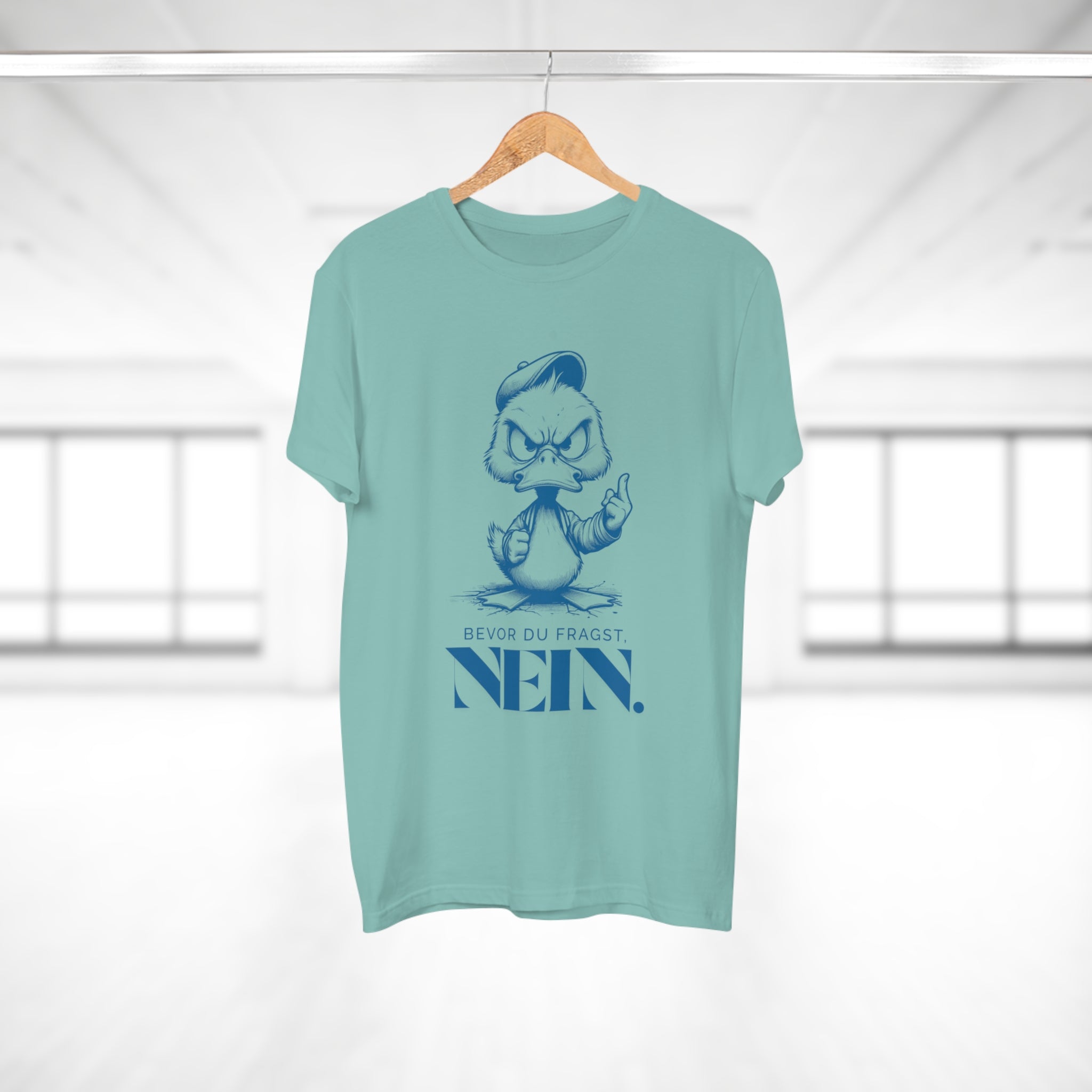 BEVOR DU FRAGST, NEIN! - Statement Shirt – Freches T-Shirt für starke Persönlichkeiten