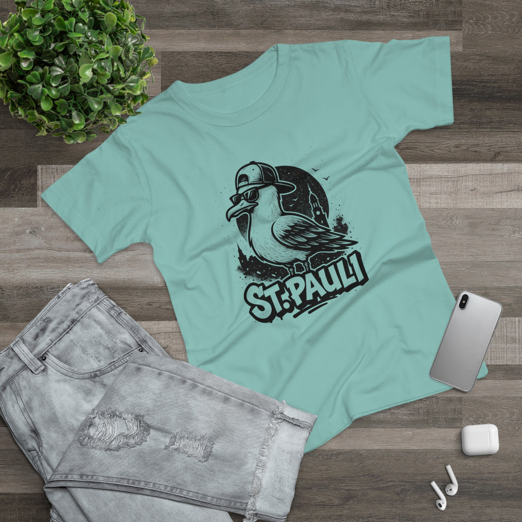 St. Pauli | T-Shirt Damen | Kiezstyle mit Herz und Haltung