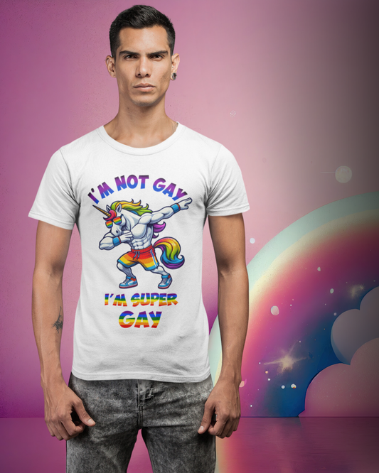 SUPER GAY - MEN SHIRT