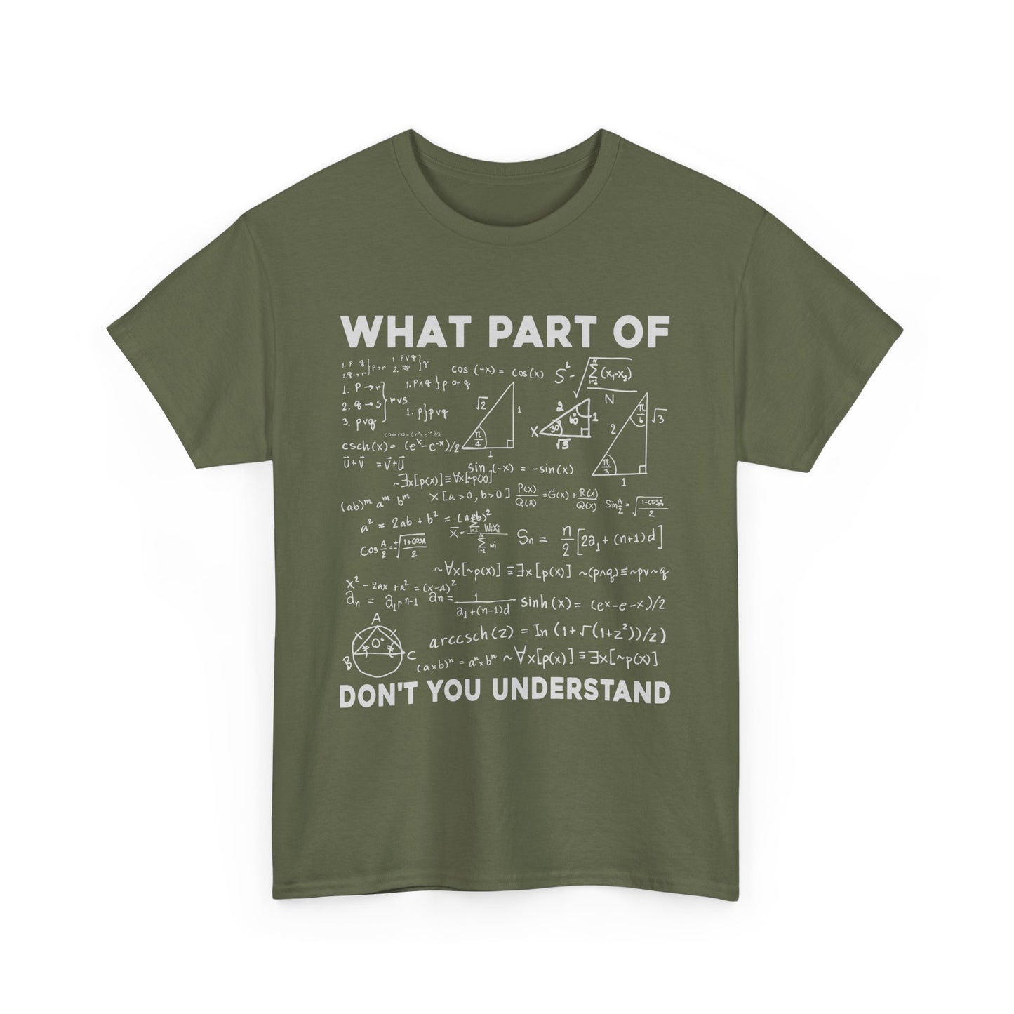 WHAT PART OF YOU DON‘T UNDERSTAND- MEN SHIRT