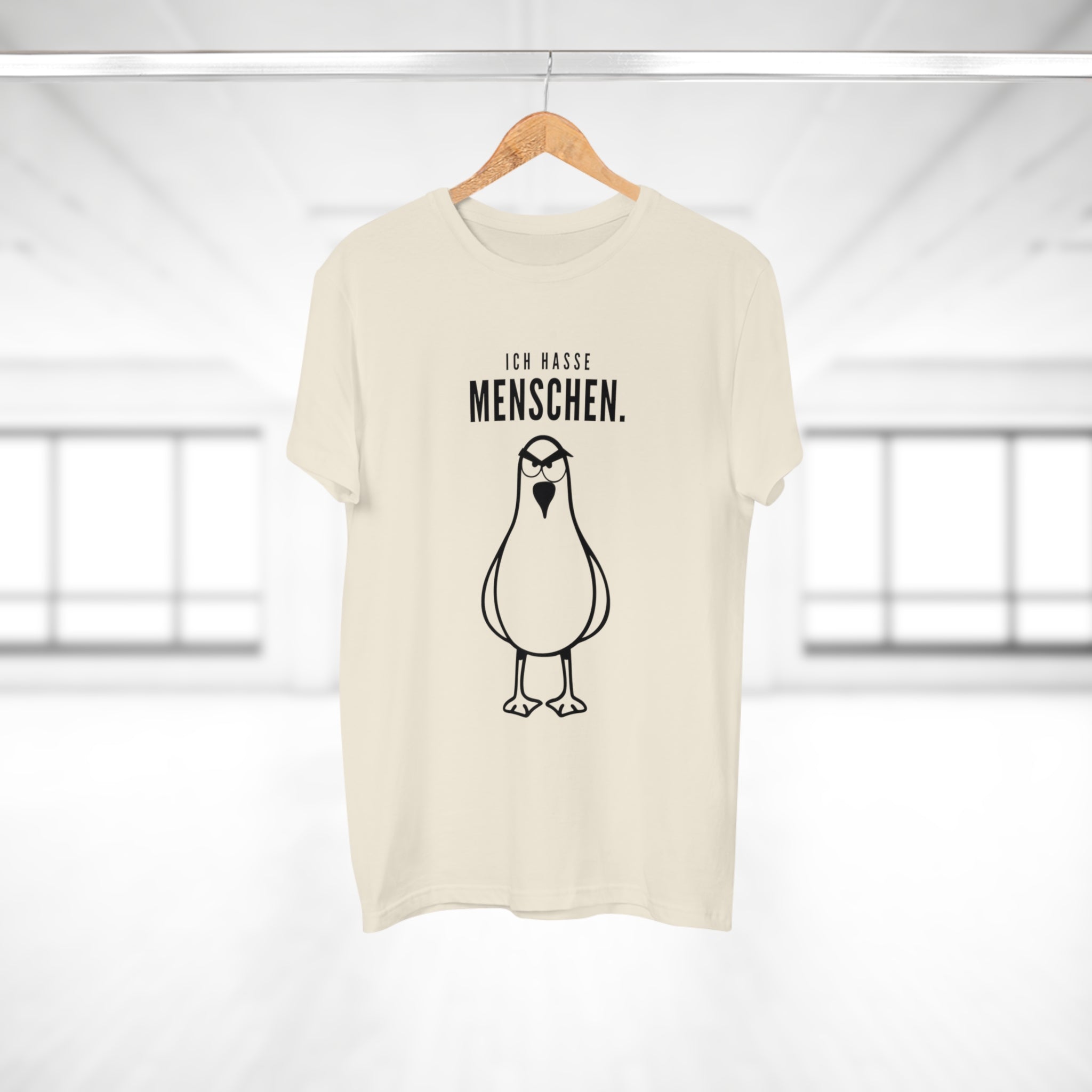 ICH HASSE MENSCHEN - Cooles Anti-Social Shirt – Für alle, die Ruhe mehr lieben als Menschenmengen