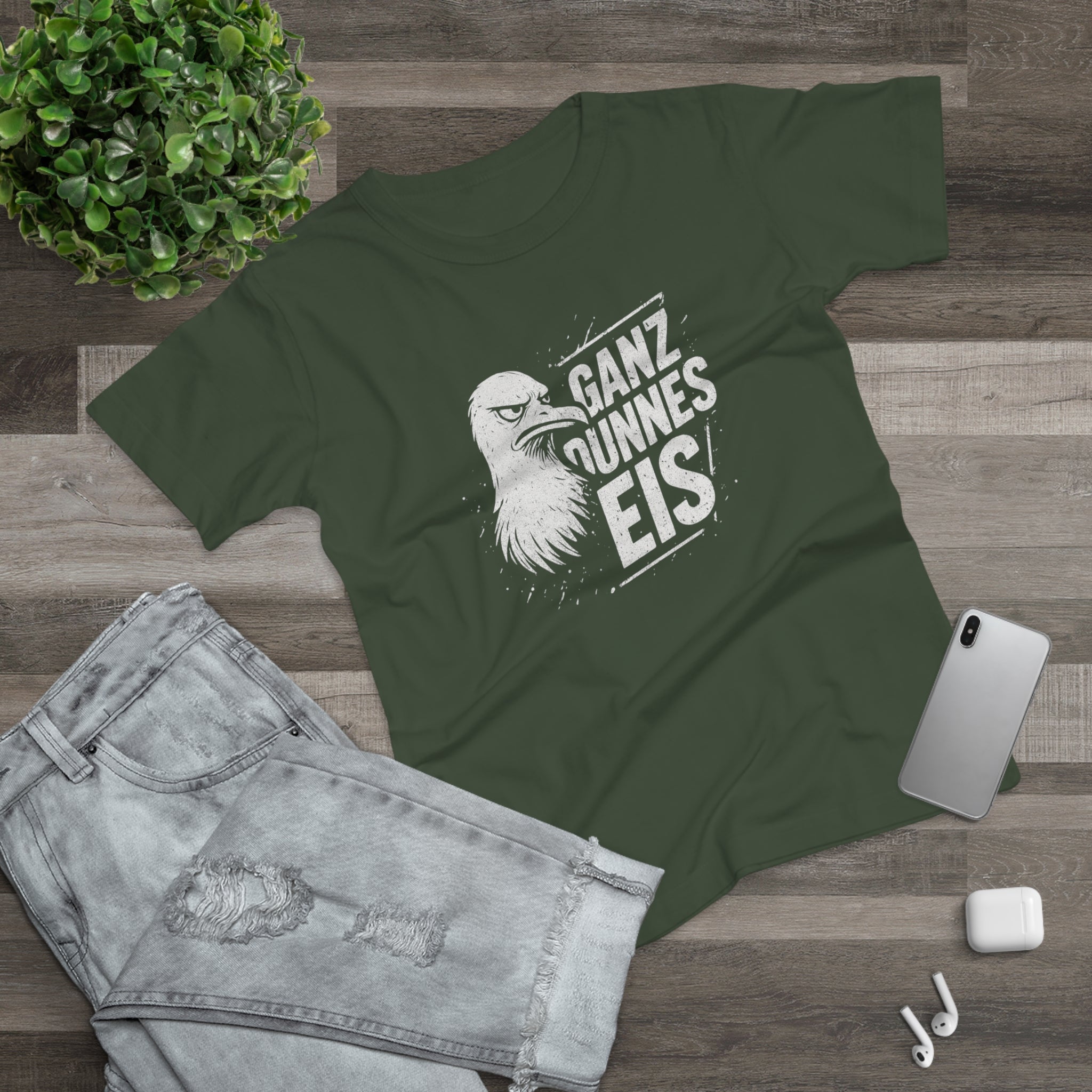 Ganz dünnes Eis | T-Shirt Damen | Ehrlich. Frech. Nordisch