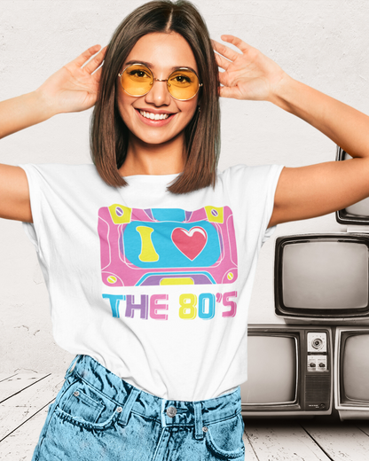 l LOVE 80’s - Women's Shirt