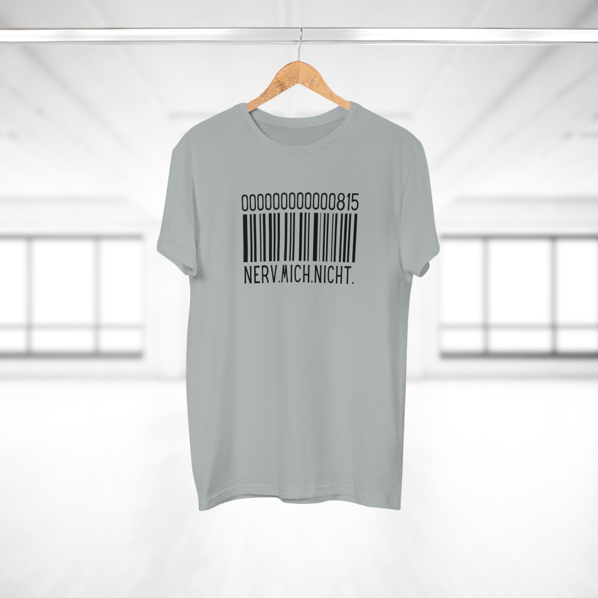 NERV MICH NICHT - Männer Statement Shirt – 100 % Baumwolle, 100 % Haltung
