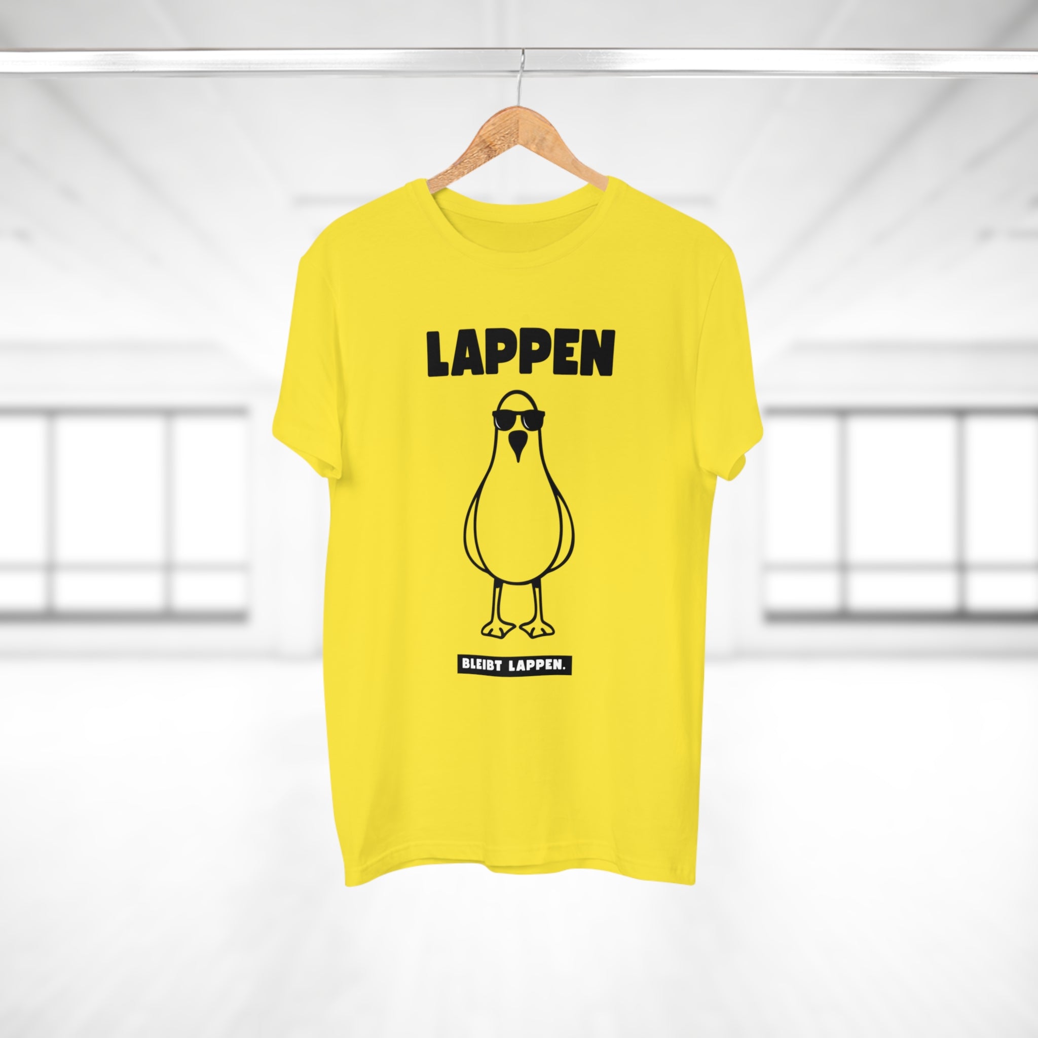 LAPPEN BLEIBT LAPPEN - Statement T-Shirt mit maritimem Flair – Für echte Küstenkinder und Möwen-Fans