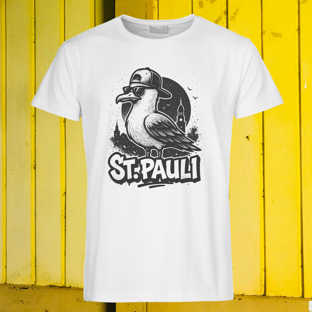 St. Pauli | T-Shirt | Herren – Kiezstyle mit Herz und Haltung