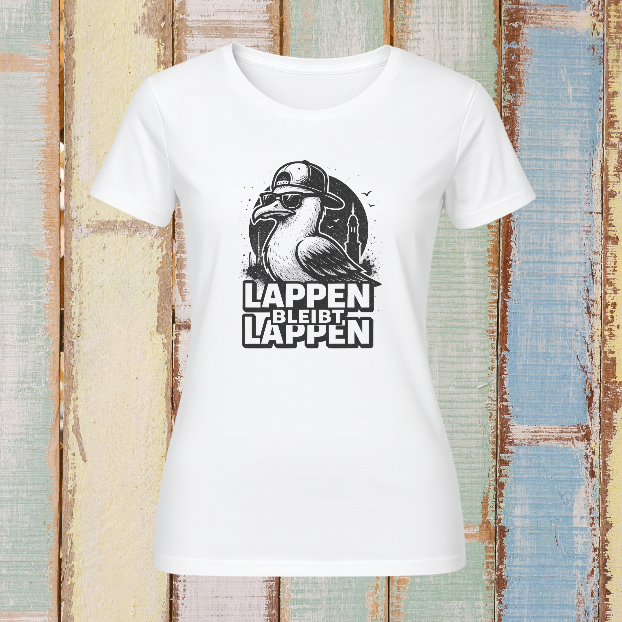 Lappen bleibt Lappen | T-Shirt Damen | Ehrlich. Frech. Nordisch.