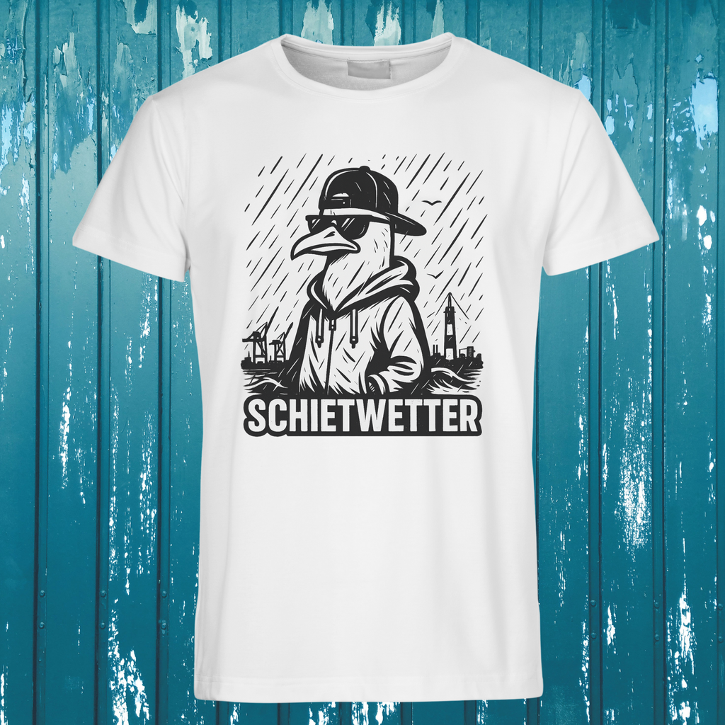 Schietwetter | T-Shirt Herren | Nordisch. Humorvoll. Echt.