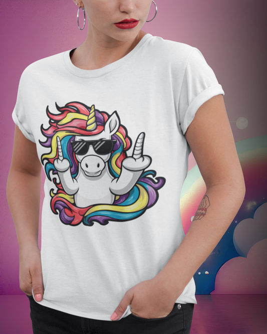 Unicorn Middlefingers - Women's Shirt