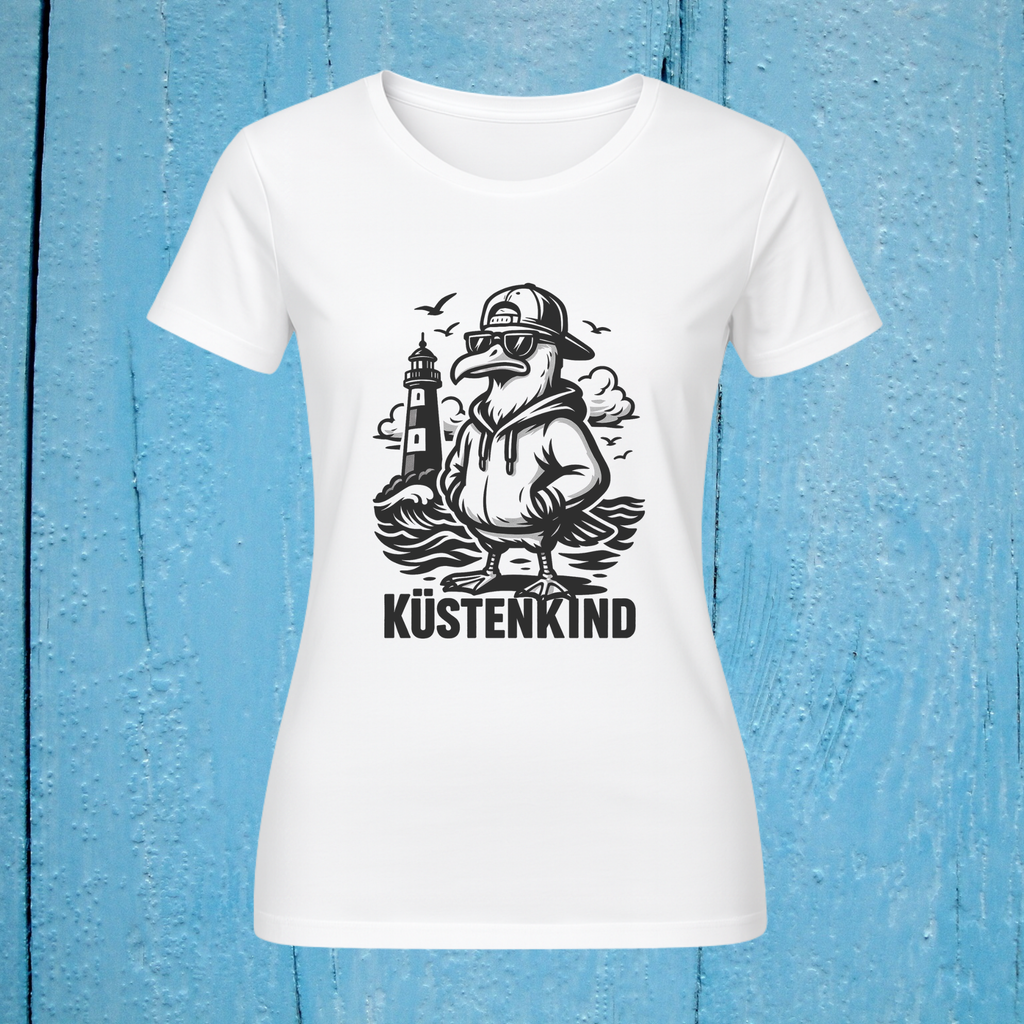 Küstenkind | T-Shirt Damen | Nordisch. Frei. Echt.