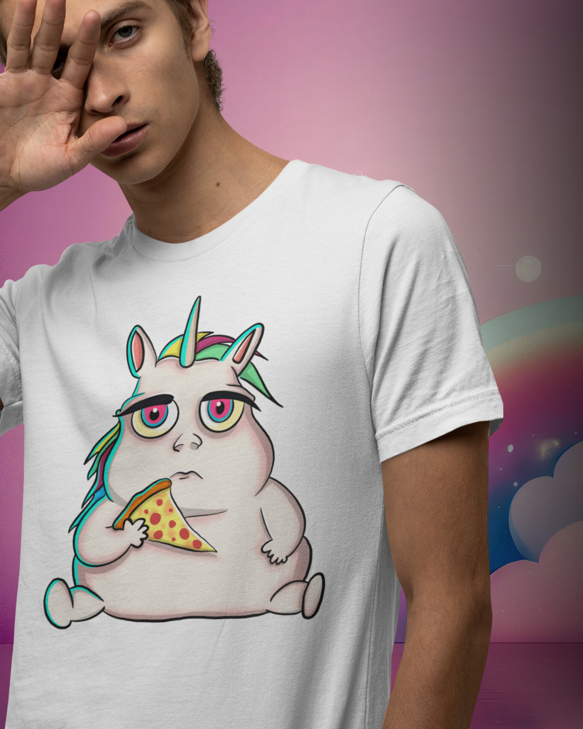 FAT UNICORN - MEN SHIRT