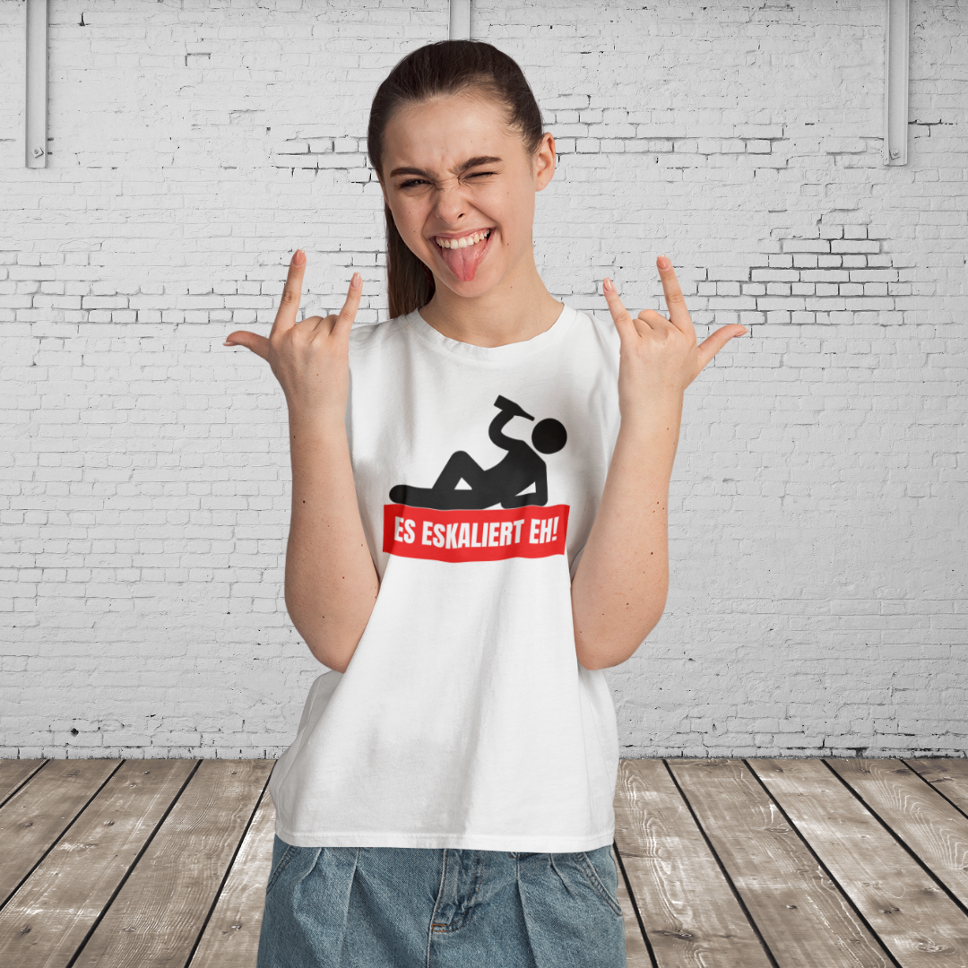 ES ESKALIERT EH - Eskalation garantiert – Das T-Shirt für alle, die es richtig krachen lassen